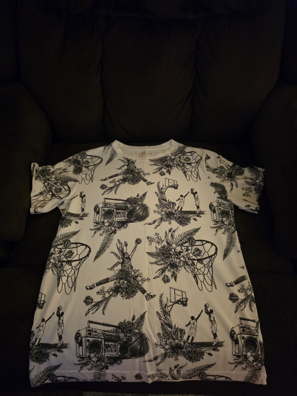 Jordan Boys Logo Print Tee
